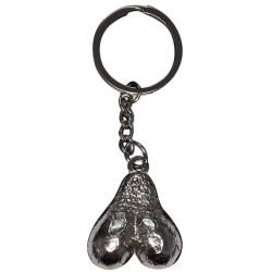 DIABLO PICANTE - PORTE-CLÉS MÉTAL ŒUFS D'ARGENT