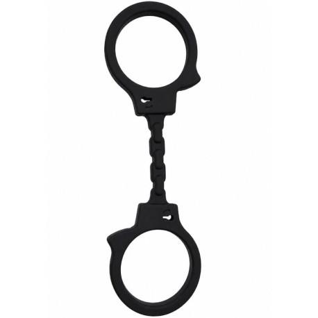 DIABLO PICANTE - MENOTTES EN SILICONE NOIRES
