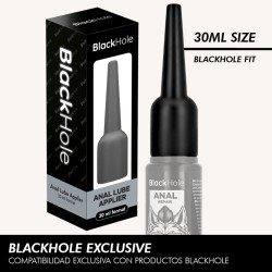 BLACK HOLE - APPLICATEUR DE LUBRIFIANT ANAL TAILLE S 30 ML