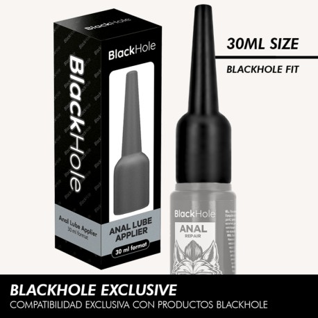 BLACK HOLE - APPLICATEUR DE LUBRIFIANT ANAL TAILLE S 30 ML
