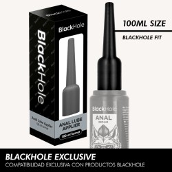 BLACK HOLE - APPLICATEUR DE LUBRIFIANT ANAL TAILLE L 100 ML
