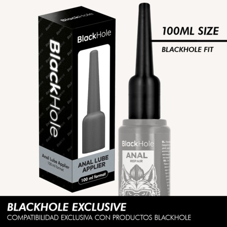 BLACK HOLE - APPLICATEUR DE LUBRIFIANT ANAL TAILLE L 100 ML