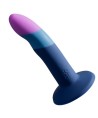 ROMP - PICCOLO GODEMICHET EN SILICONE AVEC VENTOUSE TRICOLORE 14 CM