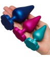 ROMP - KIT D'ENTRAÎNEMENT ANAL LUSTER S/M/L AVEC BASE EN FORME DE FLEUR