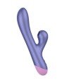ROMP - PULSE VIBRATEUR DOUBLE POINT G RABBIT BLEU ÉLECTRIQUE