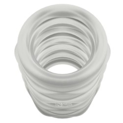 ROMP - MOSH MASTURBATEUR MÂLE TRANSPARENT AVEC GAINE RÉVERSIBLE DE 6 CM