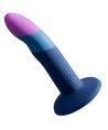 ROMP - PICCOLO GODEMICHET EN SILICONE AVEC VENTOUSE TRICOLORE 14 CM