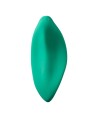 ROMP - WAVE VIBRATEUR STIMULATEUR CLITORIAL FORME ERGONOMIQUE VERT D'EAU