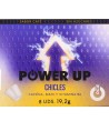 WUG POWER UP Chewing-gum fonctionnel à la caféine et au café, blister de 8 pièces