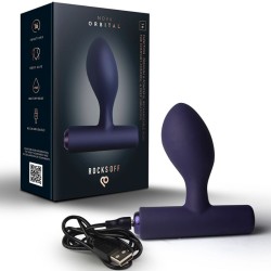 ROCKS-OFF - MINI BAGUETTE RECHARGEABLE 16 FONCTIONS ROSE PIVOINE