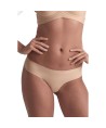 BYE-BRA - PACK 2 TANGAS INVISIBLES BEIGE Y NEGRO TALLA S