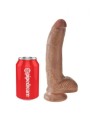 KING COCK - GODEMICHET RÉALISTE AVEC TESTICULES 22,8 CM