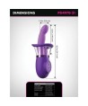 FANTASY FOR HER - VIBRATEUR LAPIN PRO PLUS ULTIMATE PLEASURE VIOLET 20,3 CM