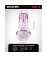 PDX ELITE - VIEWTUBE XXL LED TRANSPARENT STROKER 27,3 CM