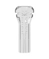 PDX ELITE - VIEWTUBE VAC XXL MANGE TRANSPARENTE AVEC POMPE D'ASPIRATION 27,3 CM