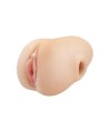 PDX PLUS - VISAGE RÉALISTE VAGIN PUSSY POUNDER SQUEEZE STROKER 18 CM