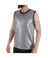 MACHO - CAMISETA BRILLO TEXTURA S/M