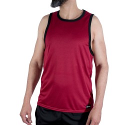 MACHO - CMV003 CAMISETA GYM GRANATE S/M