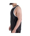 MACHO - CMV004 CAMISETA GYM NEGRA S/M
