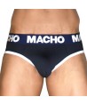 MACHO - MCH008 SLIP CLASSIQUE BLEU MARINE M