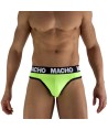 MACHO - MTG001 TANGA AMARILLO FLUOR S