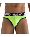 MACHO - MTG001 TANGA AMARILLO FLUOR S