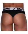 MACHO - MTG002 TANGA NEGRO/NEGRO S