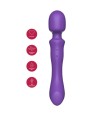SHE.E.O - BÂTONNET DE MASSAGE VIBRANT À DOUBLE EXTRÉMITÉ VIBRANT