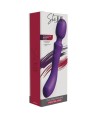 SHE.E.O - BÂTONNET DE MASSAGE VIBRANT À DOUBLE EXTRÉMITÉ VIBRANT