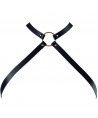 BIJOUX INDISCRETS MAZE CROSS CHEST HARNESS NOIR