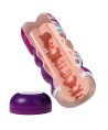 PRETTY LOVE - MASTURBATEUR LISSANT VAGINAL AVEC VENTOUSE ET TEXTURES INTERNES