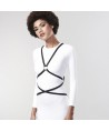 BIJOUX INDISCRETS - HARNAIS MULTI-VOIES MAZE NOIR