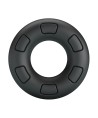 CRAZY BULL - ANNEAU PÉNAL EN SILICONE SUPER DOUX BERTRAM NOIR