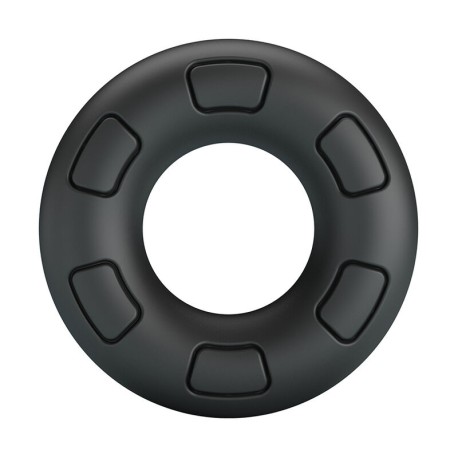 CRAZY BULL - ANNEAU PÉNAL EN SILICONE SUPER DOUX BERTRAM NOIR