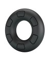 CRAZY BULL - ANNEAU PÉNAL EN SILICONE SUPER DOUX BERTRAM NOIR