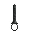 PRETTY LOVE - VIBRATEUR ANAL MERRITT AVEC ANNEAU ET VIBRATION NOIR