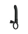 PRETTY LOVE - VIBRATEUR ANAL MERRITT AVEC ANNEAU ET VIBRATION NOIR