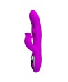 PRETTY LOVE - VIBRATEUR OSCILLANT LAPIN YALANDA AVEC AFFICHAGE LED VIOLET