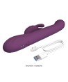 PRETTY LOVE - DEE VIBRATEUR LAPIN MULTIFONCTION OSCILLANT ET À PERCUSSION VIOLET