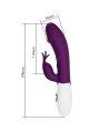 PRETTY LOVE - VIBRATEUR LAPIN ROGUE MUSE 30 FONCTIONS VIOLET