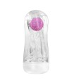 PRETTY LOVE - COUPE DE MASTURBATION TEXTURÉE À 360° TRANSPARENTE