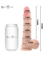 MR INTENSE - GARY M PÉNIS EN SILICONE ULTRA-RÉALISTE AVEC TESTICULES 20 CM -Ø- 4,2 CM