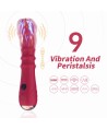 ARMONY - DILDO VIBRATEUR POINT A THERMO-RÉGLABLE ROUGE