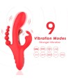 ARMONY - STIMULATEUR DE POINT G ET DE CLITORIS VIBRATEUR ROUGE