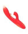 ARMONY - VIBRATEUR STIMULATEUR POINT G ET CLITORIS AVEC LANGUE OSCILLANTE ROUGE