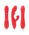 ARMONY - VIBRATEUR STIMULATEUR POINT G ET CLITORIS AVEC LANGUE OSCILLANTE ROUGE