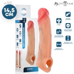 MR INTENSE - SIMON M MANCHON PÉNIS EN SILICONE 14,5 CM -Ø- 4 CM