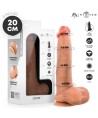MR INTENSE - BRUCE M GODE EN SILICONE AVEC TESTICULES 20 CM -Ø- 4,5 CM