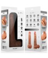 MR INTENSE - BRUCE XL GODEMICHET EN SILICONE AVEC TESTICULES 25,5 CM -Ø- 5,5 CM