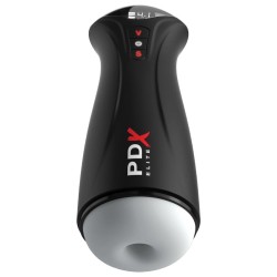 PDX ELITE - MASTURBATEUR MASCULIN TRANSPARENT FAP-GASM AVEC SUCCION INTERMITTENTE